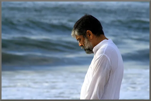 Not merely an absence of noise, 'Real Silence' begins when a reasonable being withdraws from the noise in order to find peace and order in his inner sanctuary. -- Peter Minnard (Beach Series 5/5)