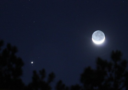 Venus-Jupiter-Moon Trifecta (NASA, Marshall, 03/25/12)
