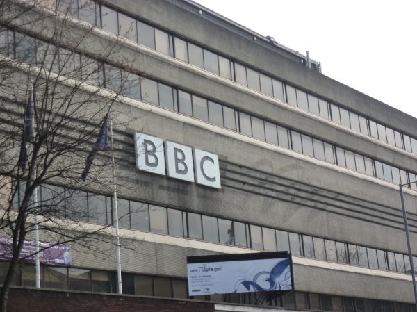 A building in need of a clean - BBC New Broadcasting House, Manchester