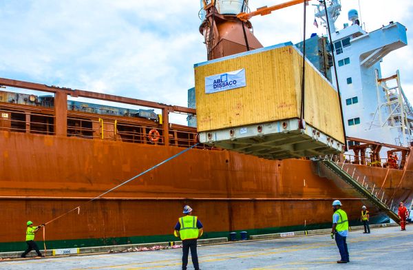 $25 million state-of-the-art cancer treatment equipment moves through JAXPORT