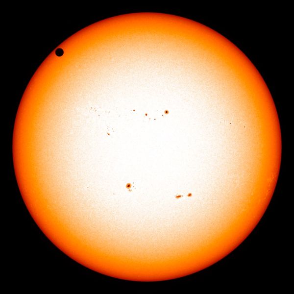 NASA's SDO Satellite Captures 2012 Venus Transit