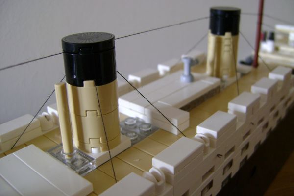 RMS Olympic - Funnels