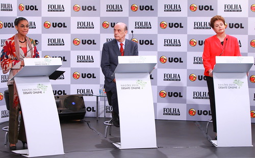 Serra no debate Folha UOL