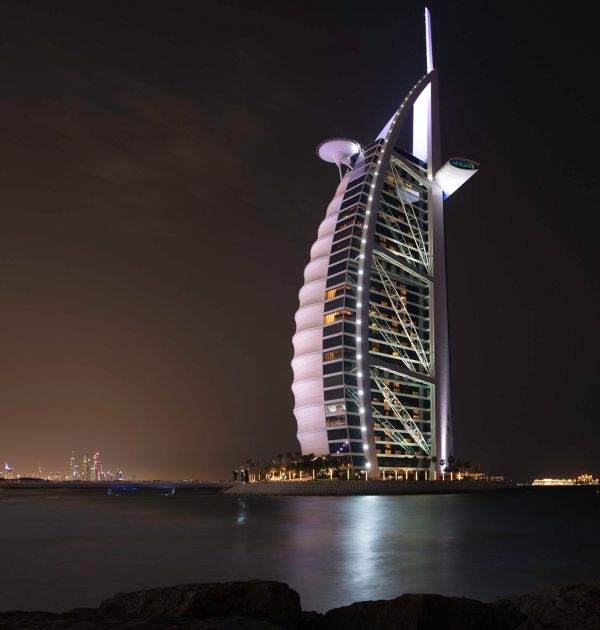 Burj Al Arab Hotel - Tower of the Arabs | 140514-2151-jikatu