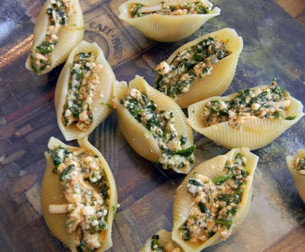 Spinach Stuffed Shells