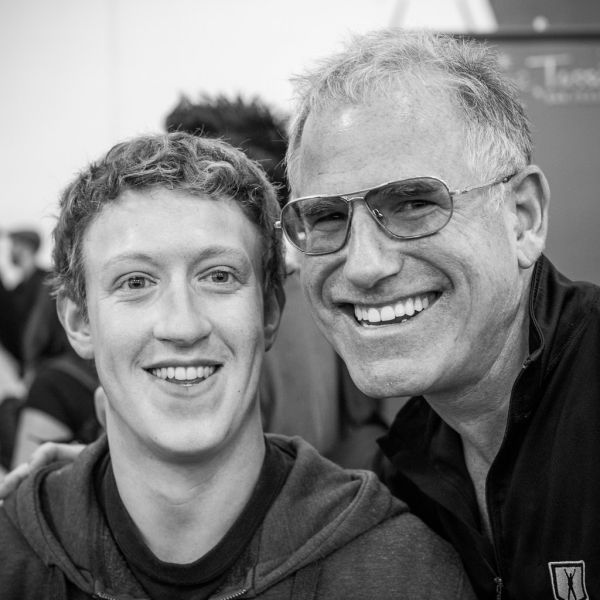 Mark Zuckerberg and Scott Jordan