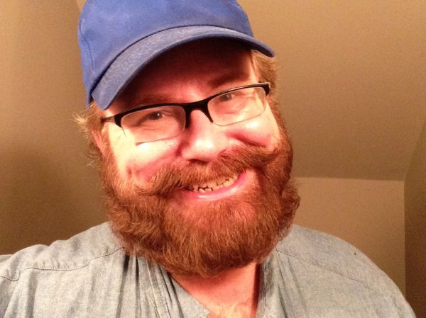 Mike Mozart's happy Smiling Beard Progress!