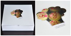 our new cake box ~totcupcakes.com~