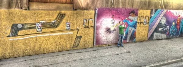 Google Street View - Photographer gets blown away in Riga