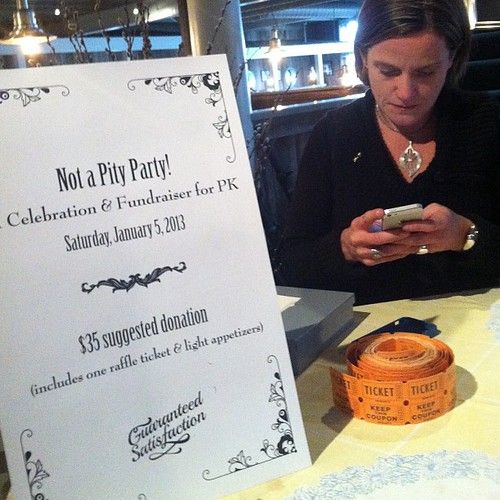 We are throwing a fundraiser for a friend who needs funds for cancer treatment. Installing @square for donations.