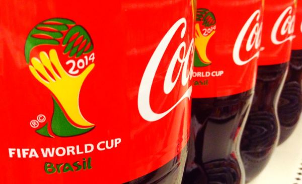 Coca Cola FIFA World Cup Soccer / Football logo Brasil Brazil 2 liter liter Coca Cola Coke Soda Pop Sift Drink Bottles 2014 Pics by Mike Mozart of TheToyChannel and JeepersMedia on YouTube. #CocaCola #FIFA #Soccer #WorldCup #Football #Brazil #Brasil #Coke