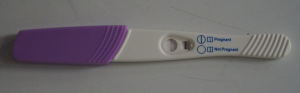 Positive pregnancy test