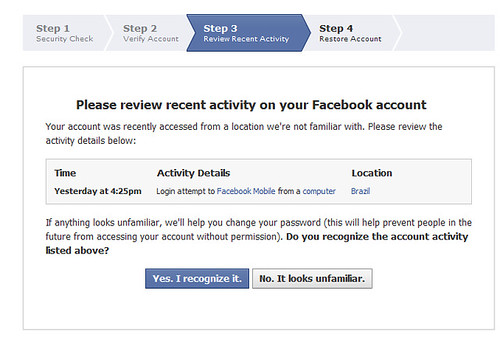 facebook security