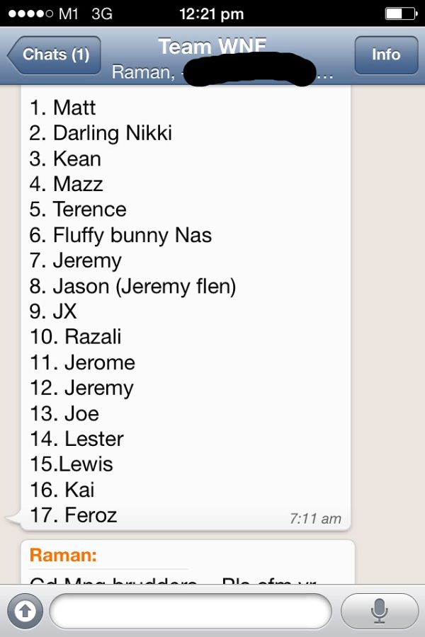 How football is organised over WhatsApp