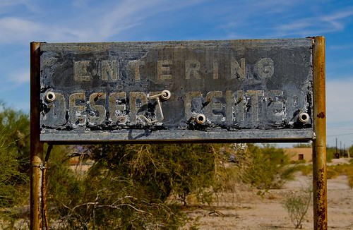 Desert Center - Desert Steve Ragsdale - Life along Chuckawala Rd - LRN 64 and then US 60-70 and I-10