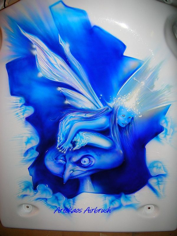 Airbrush on Mini Cooper