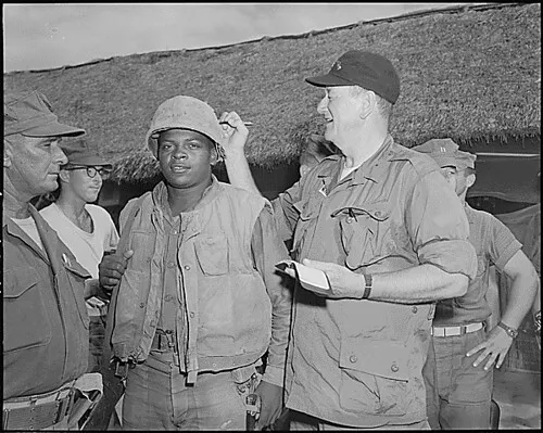 Public Domain: John Wayne in Vietnam by Fleetwood (NARA)