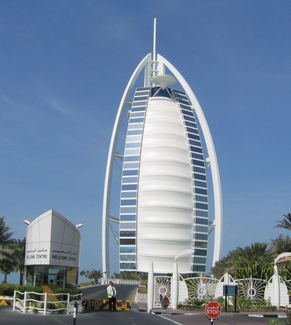 Burj Al Arab - Dubai - Main Facade