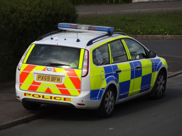 Cumbria police car