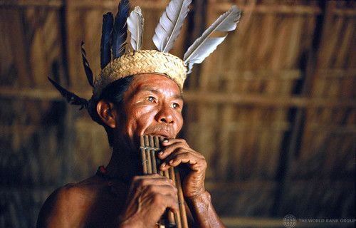 A member of the Tariana tribe in the Amazon region of Brazil
