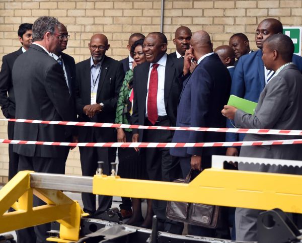 Deputy President Cyril Ramaphosa visits Gauteng Automotive Learning Centre and delivers opening remarks of last HRDC meeting
