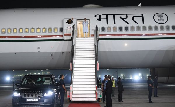 Prime Minister Shri Narendra Modi arrives in New Delhi