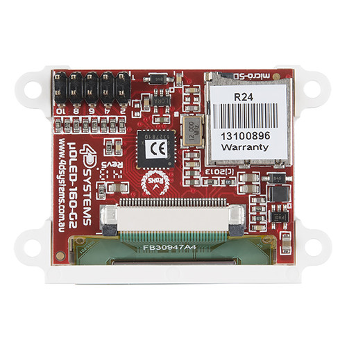 Serial Miniature OLED Module - 1.7' (uOLED-160-G2)