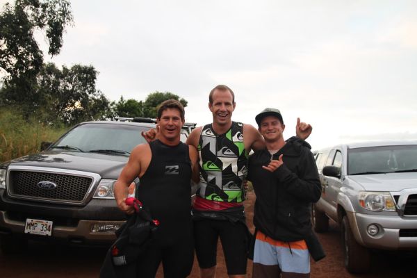 Jeff Rowley Big Wave Surfer Jaws Peahi Maui First Australian to Paddle in 4 January 2012 Xvolution Media with Dave Wassel Alex Gray