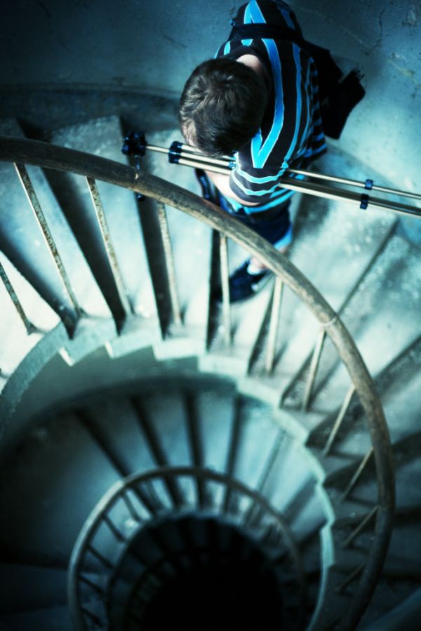 Don't fall down Dave...