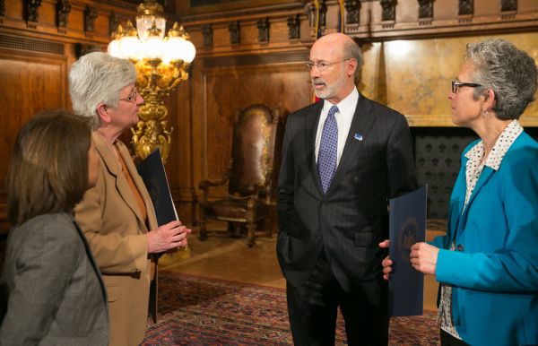Governor Wolf Meets Tri-State Cardiology and Pulmonary Rehab Members