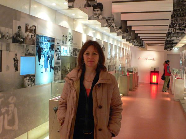 At the Anne Frank Museum in Berlin