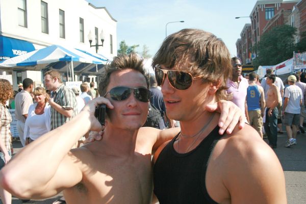 Cute gay couple