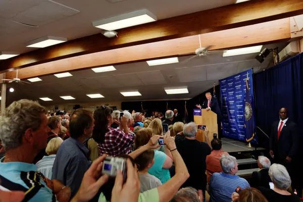 Donald Trump Laconia Rally, Laconia, NH by Michael Vadon July 16 2015