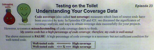 Google 'Testing on the Toilet'