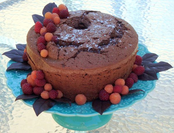 chocolate chiffon cake