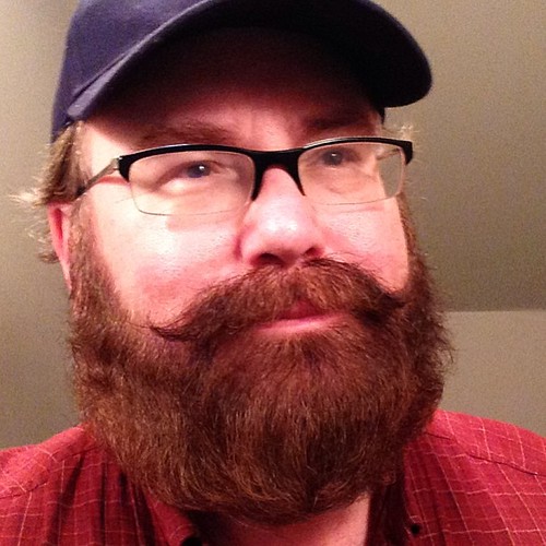 Beard Progress, Week Six from Stubble. No Filter I swear, in real life it's very reddish! Fortunately I grow a very smooth, silky beard. Like the Hair on your head! Should the Mike Mozart Beard Experiment go another 6 weeks? It gets really Huge!