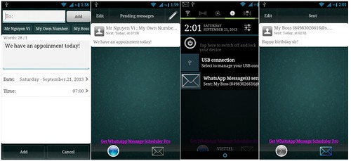 Messages Programes Whatsapp