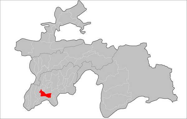 Location of Rumi District in Tajikistan