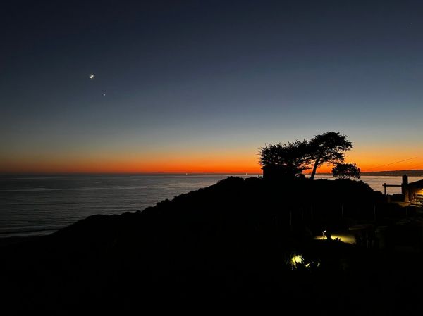 Venus over Aptos