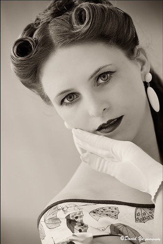 Model photo test shot