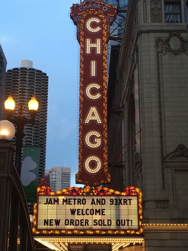 New Order @ the Chicago Theatre, 3/16/2016