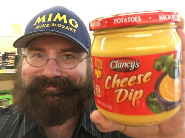 Clancy's Cheese Dip, Aldi Store Brand, 9/2016, pics by Mike Mozart of TheToyChannel and JeepersMedia on YouTube #Clancys #Aldi #Cheese #Dip