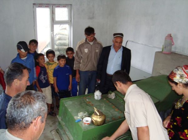 'Nurofar' mini hydro power plant in Bozorboi Burunov Jamoat, Tajikistan