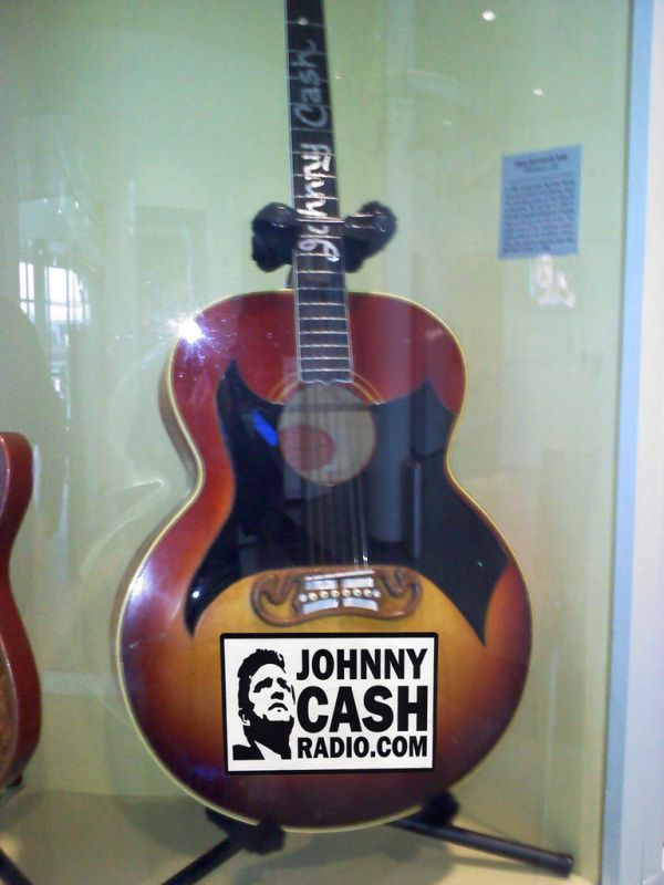Johnny Cash Radio Stickers