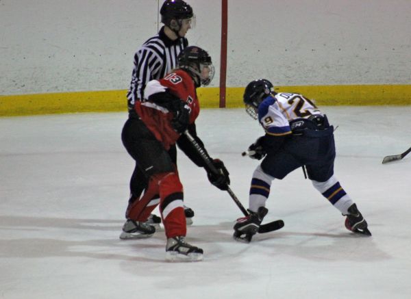 The 2012 Chicago Fury U14 AAA Girls Hockey Team vs Naperville Sabres Boys Pee Wee's in an exhibition game at Rocket Ice Arena in Naperville, Illinois on February 22nd, 2013.