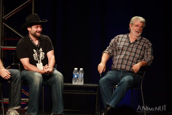 IMG_2276 - Dave Filoni & George Lucas