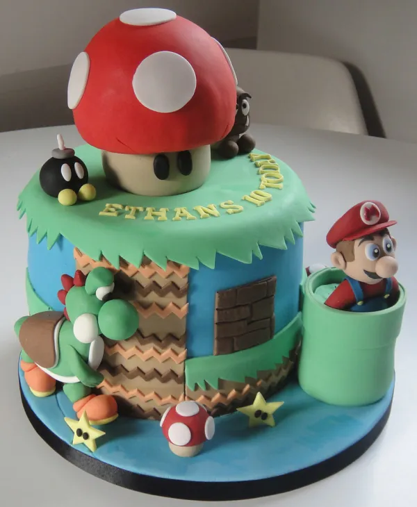 2nd mario cake