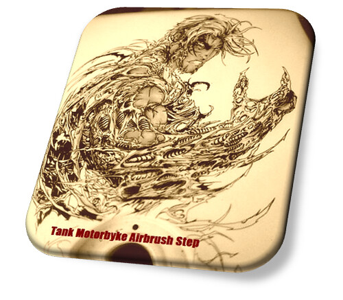 Airbrush Tutorial - Step by Step Tank