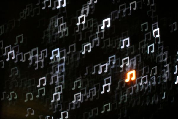 Music Note Bokeh
