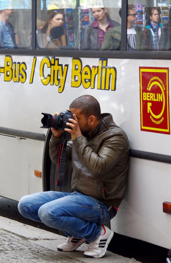 Arab photographer.